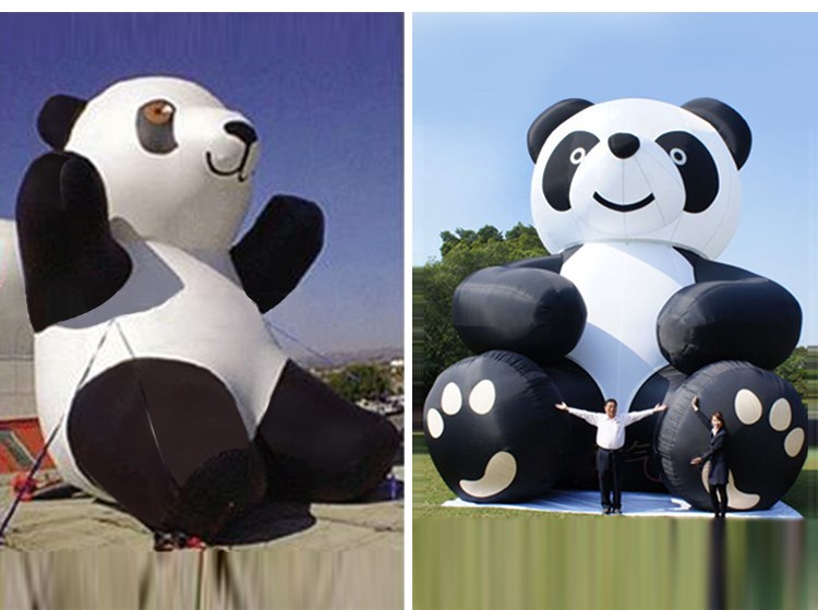 玉林充气熊猫展示